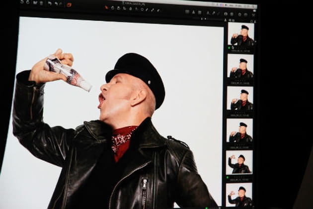 Jean Paul Gaultier, mannequin et créateur