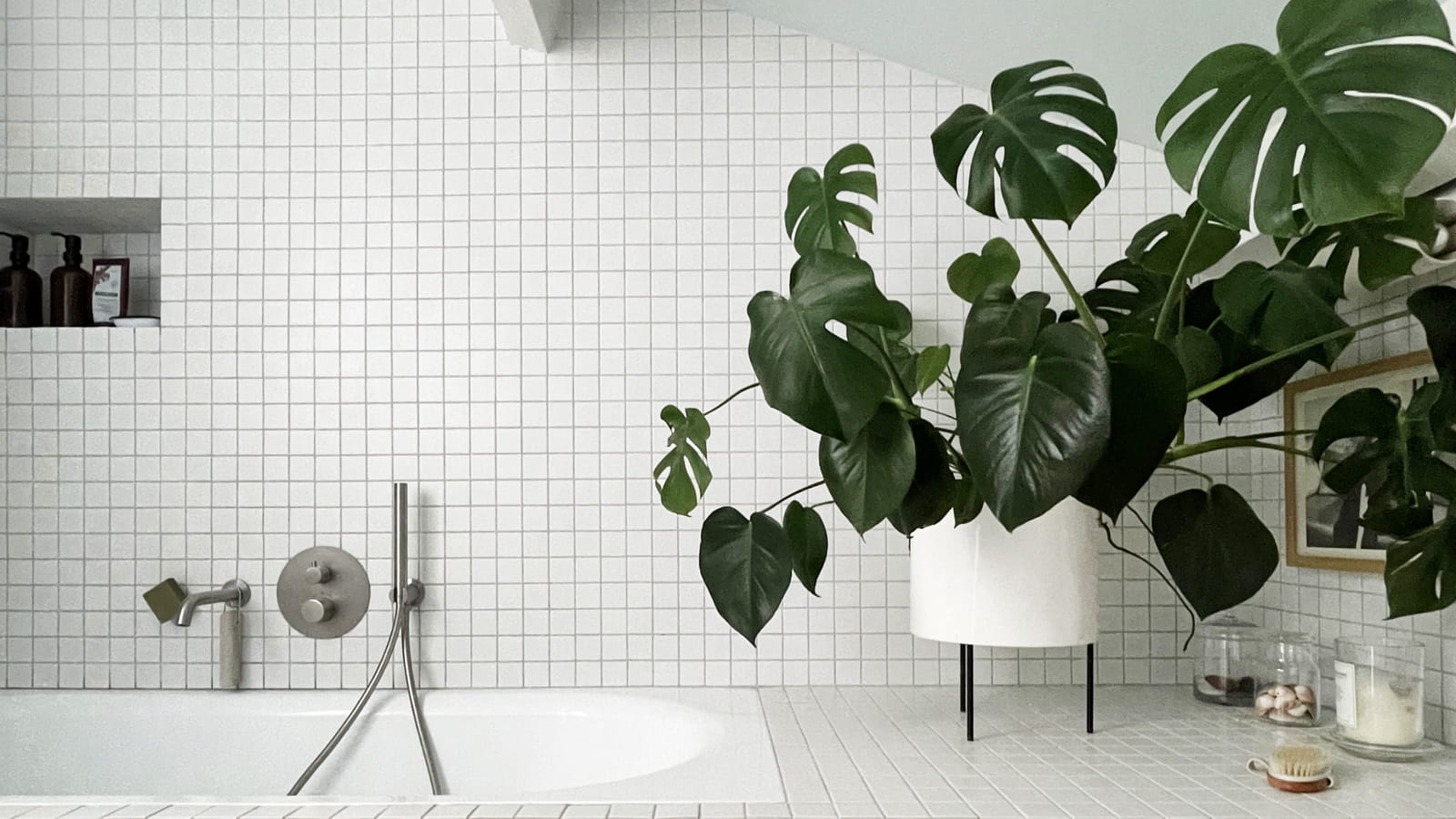 Salle de bains après