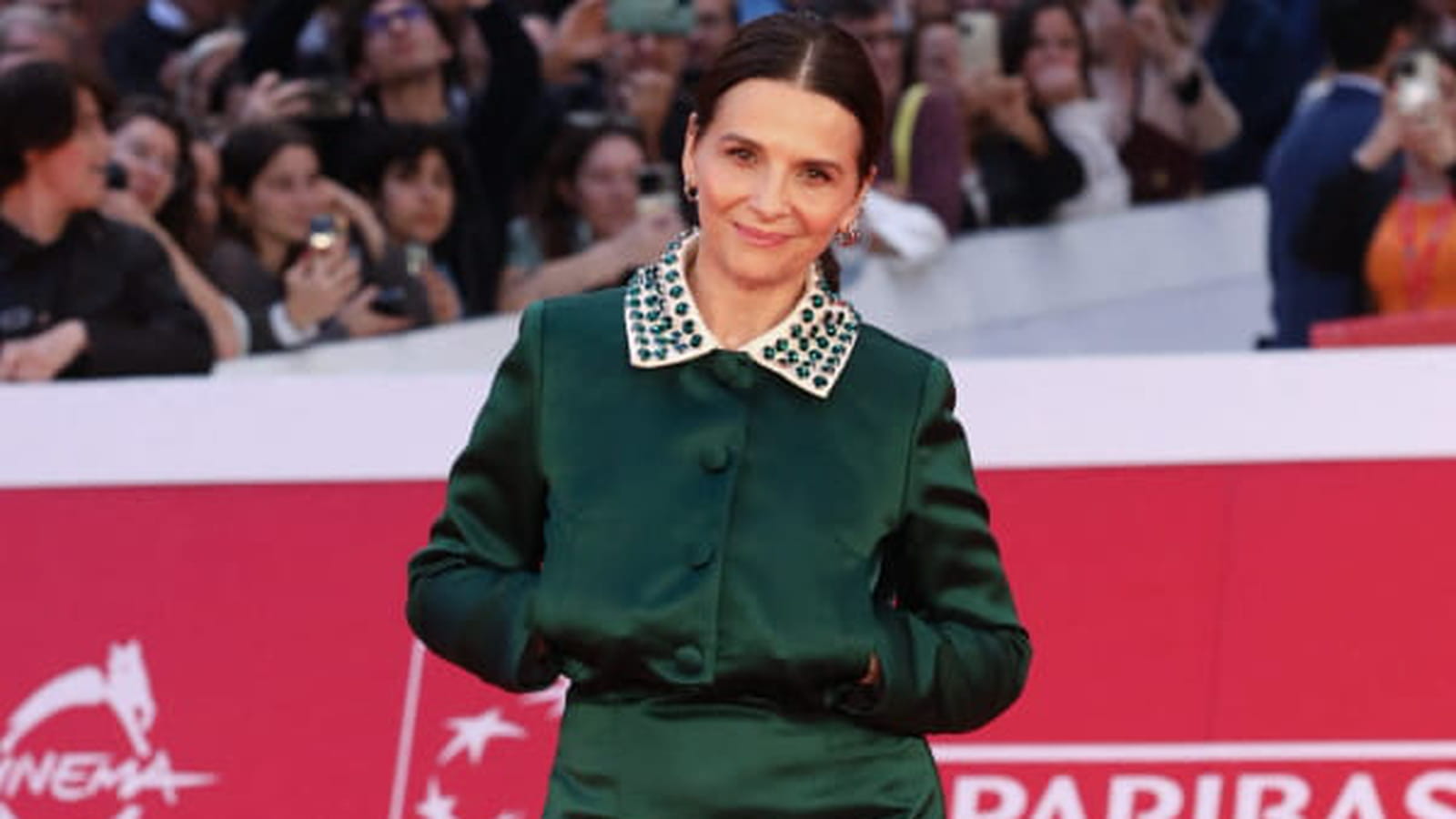 Juliette Binoche le 21 octobre 2023