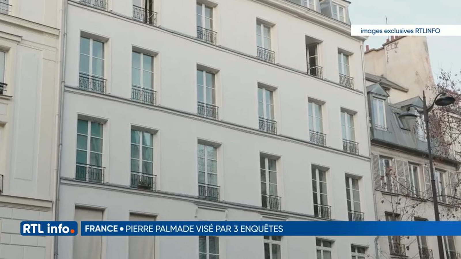 L'immeuble où habite Pierre Palmade à Paris