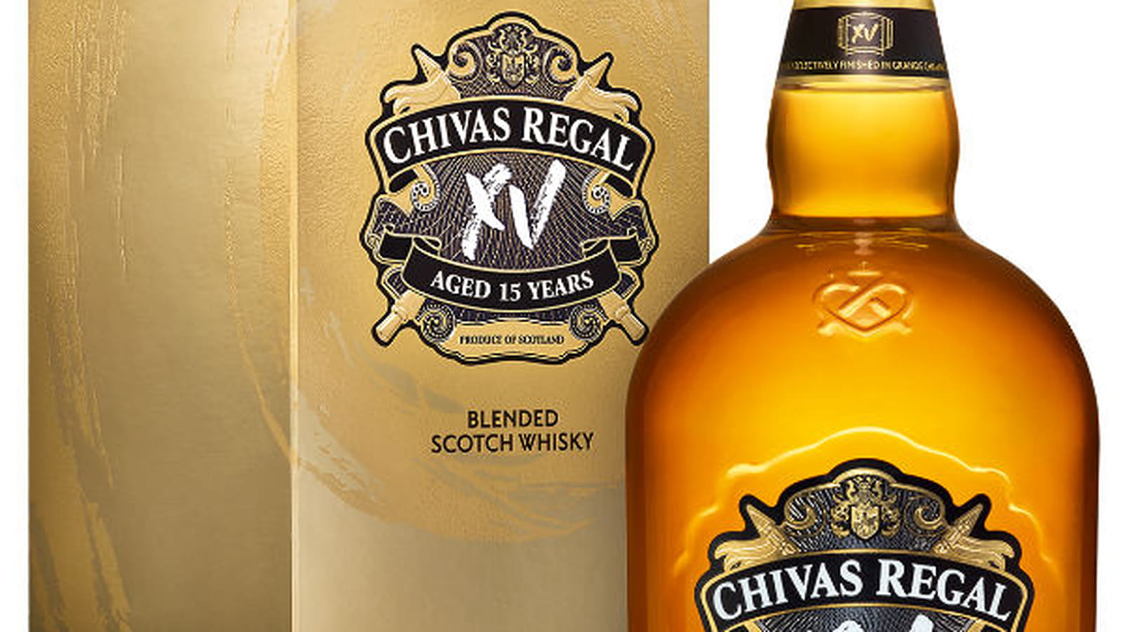 Le coffret Chivas XV