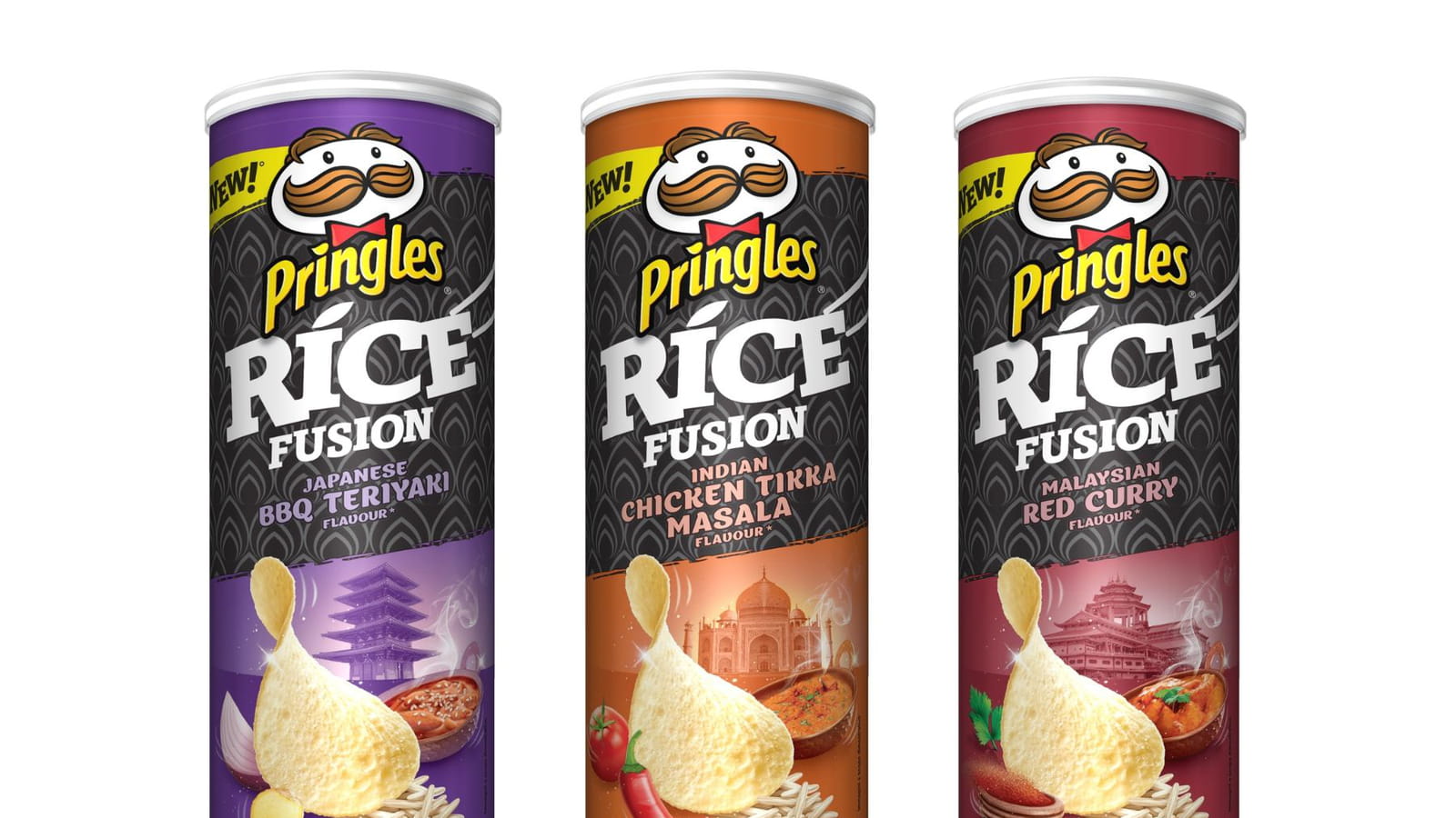 La gamme Rice Fusion de Pringles