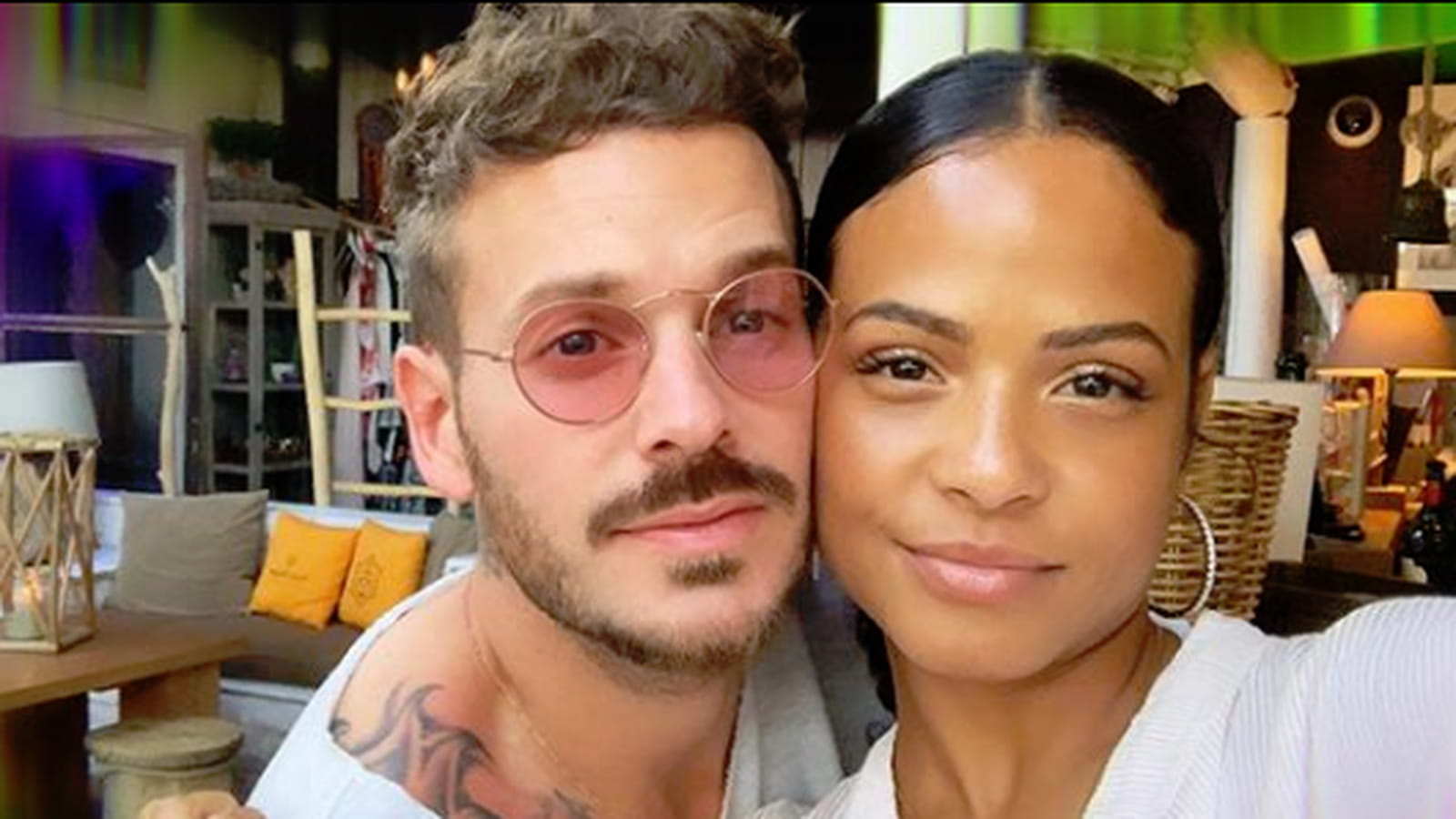 Matt Pokora et Christina Milian