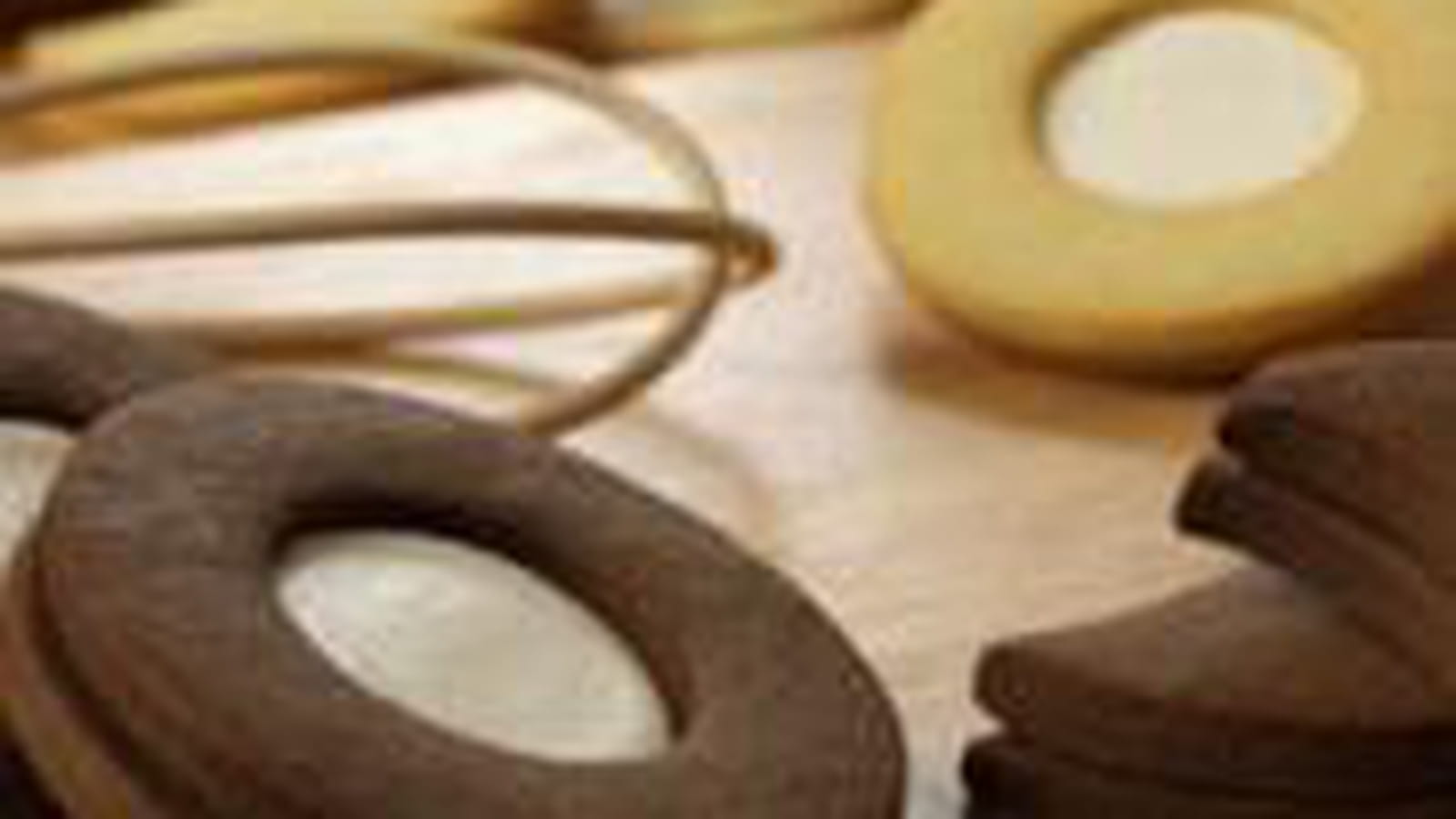 Sablés chocolat fourrés au Kiri ®