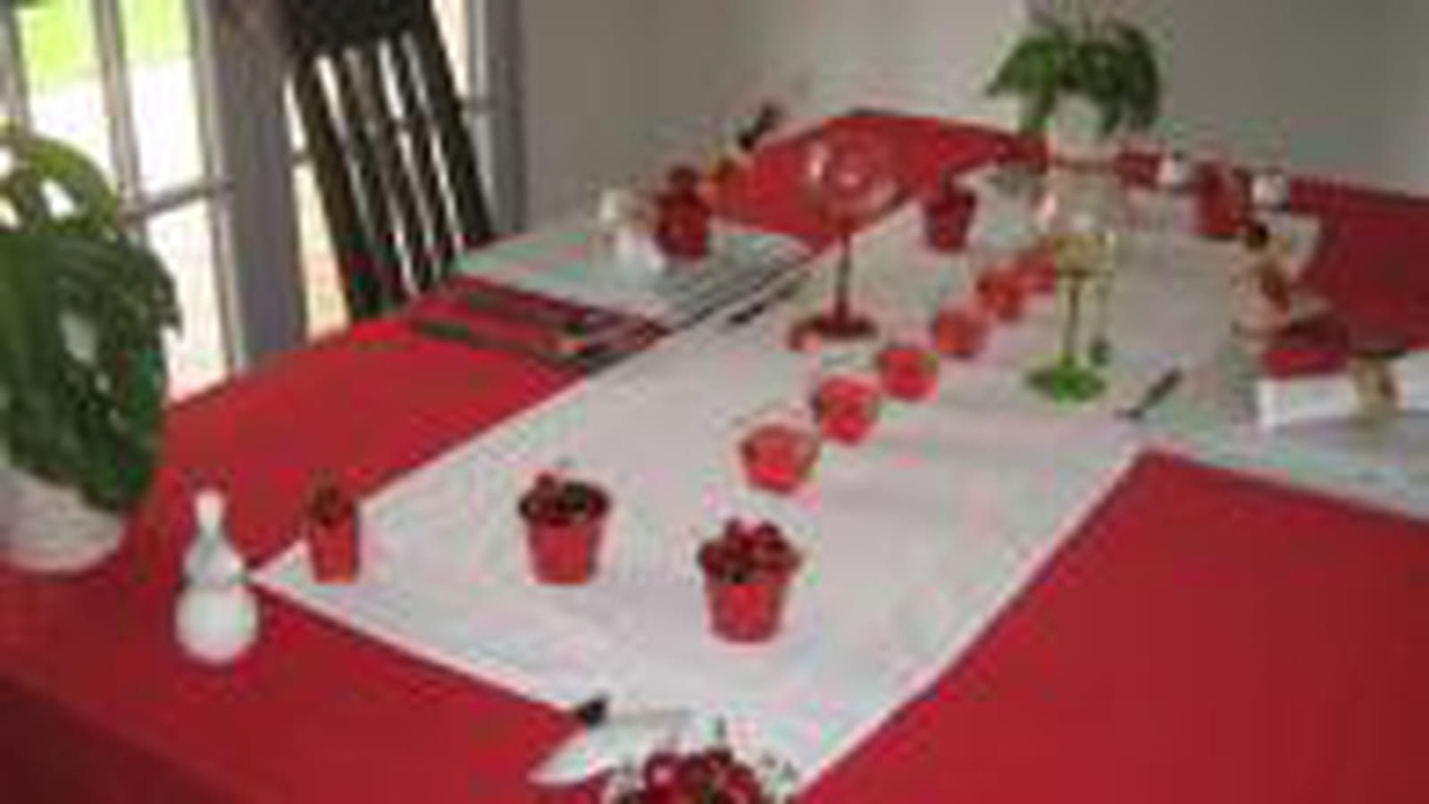 Table cerises