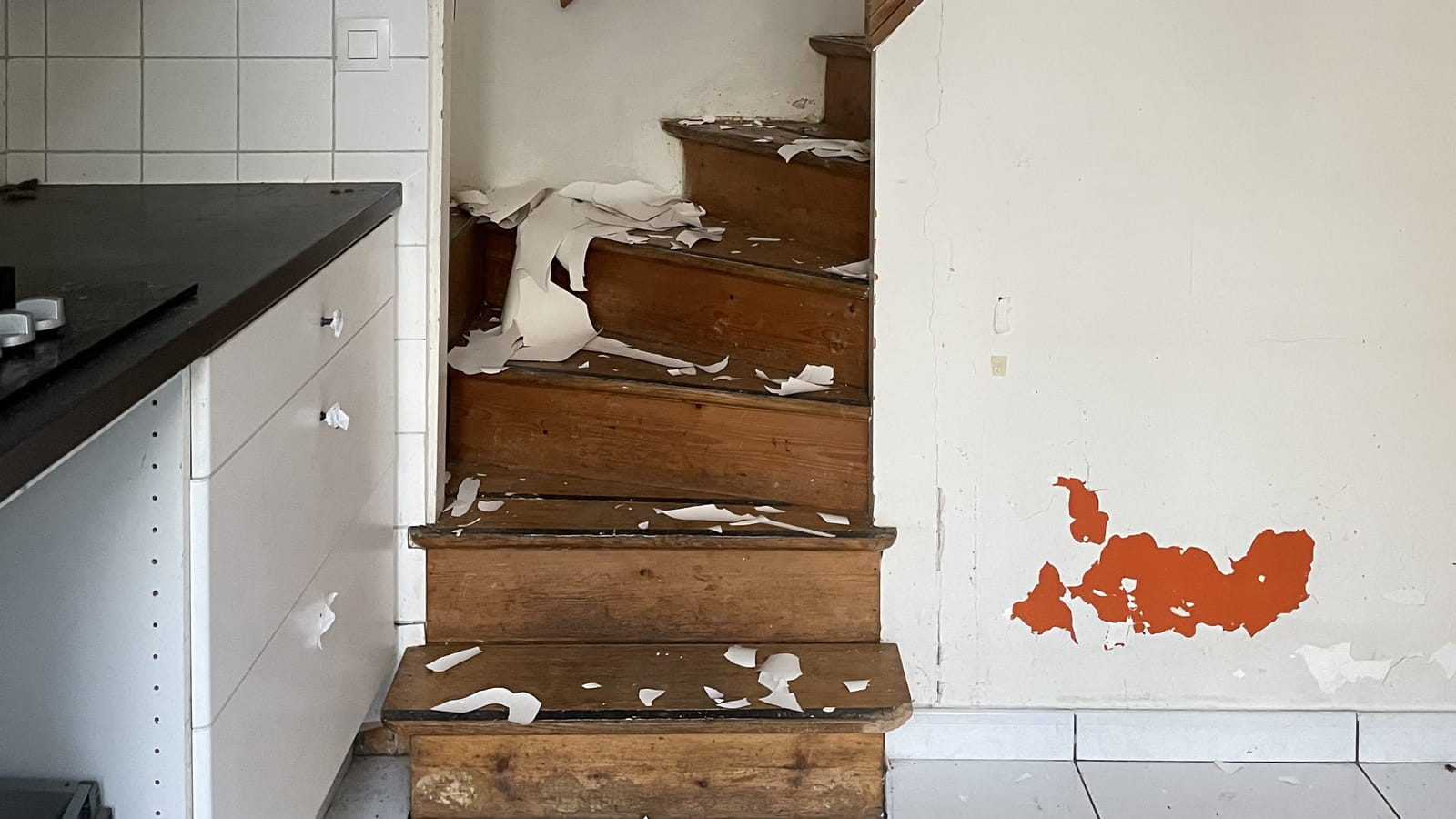 Escalier avant