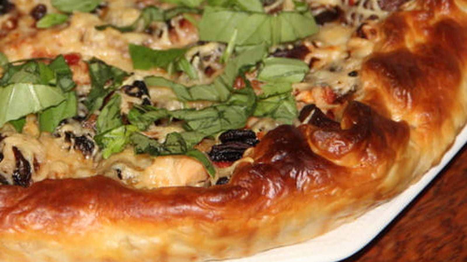 Tarte au thon et aux champignons