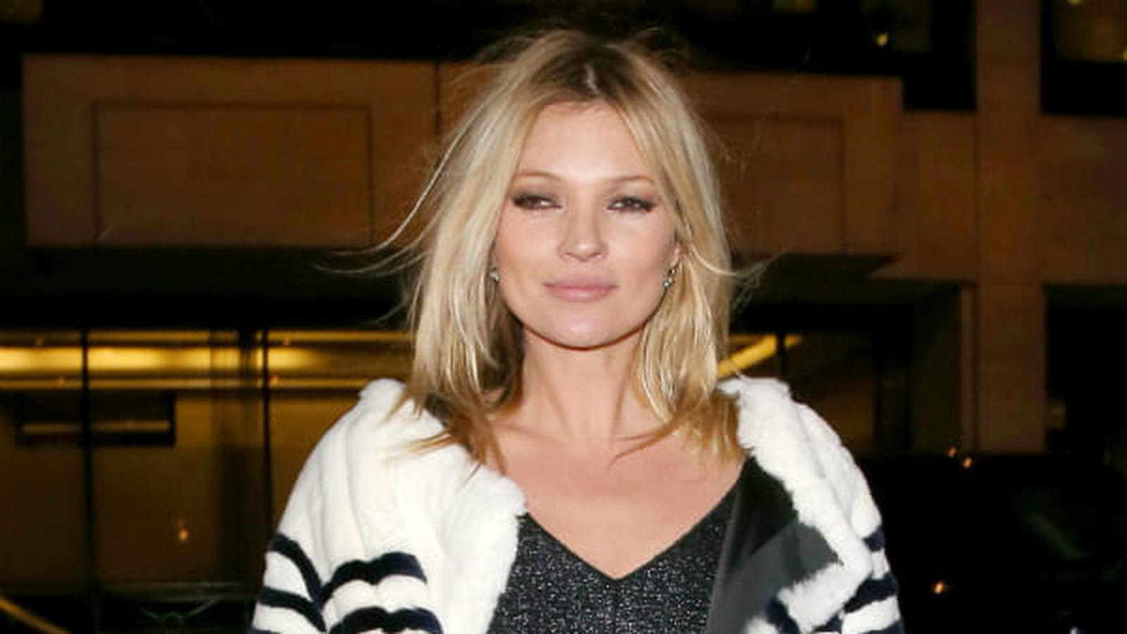 Kate Moss le 2 décembre 2013