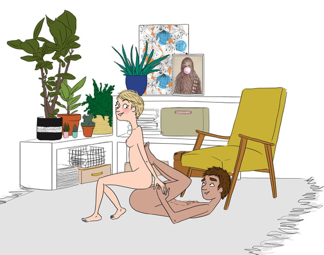 La position du fauteuil à bascule