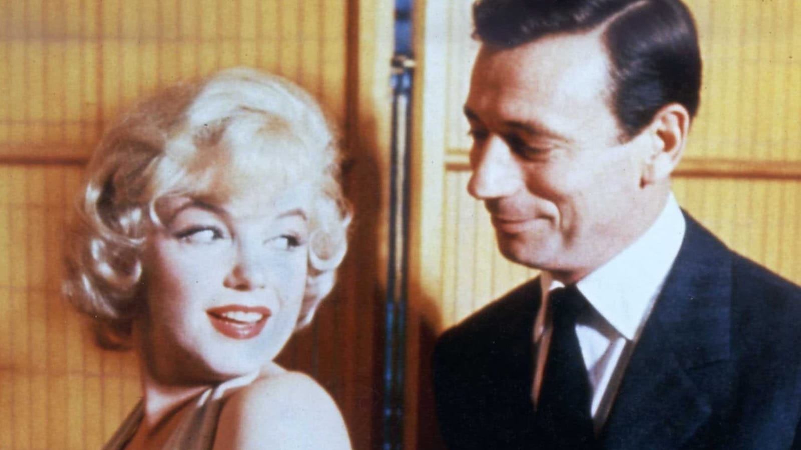 Marylin Monroe et Yves Montand