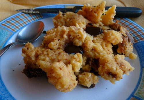 Ma polenta figue-chocolat