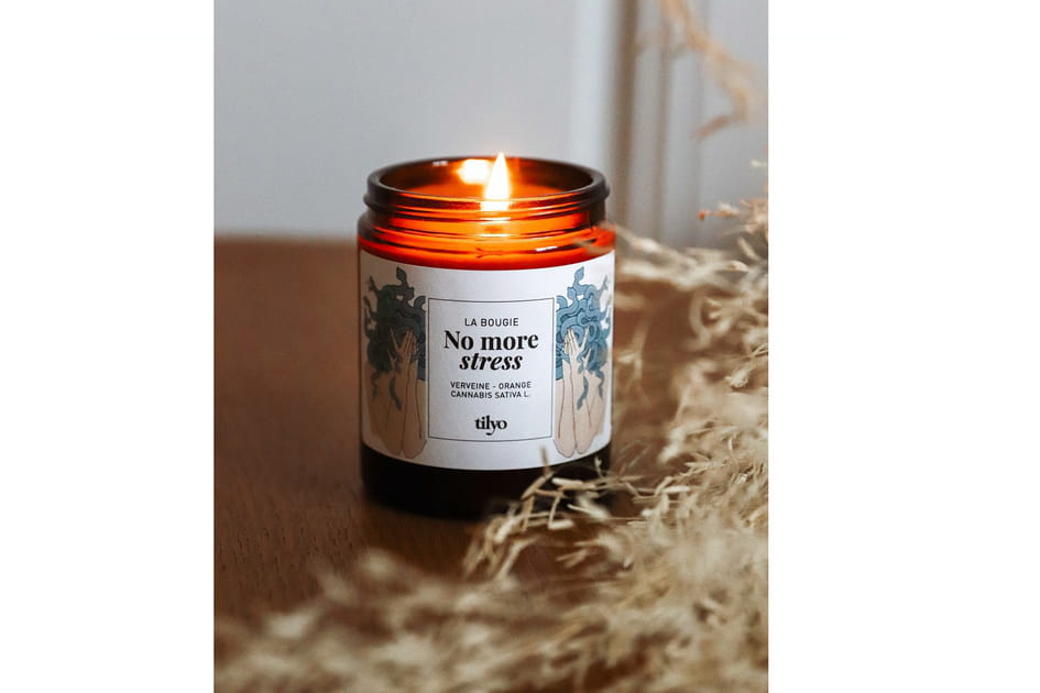 La bougie No More Stress de Tilyo