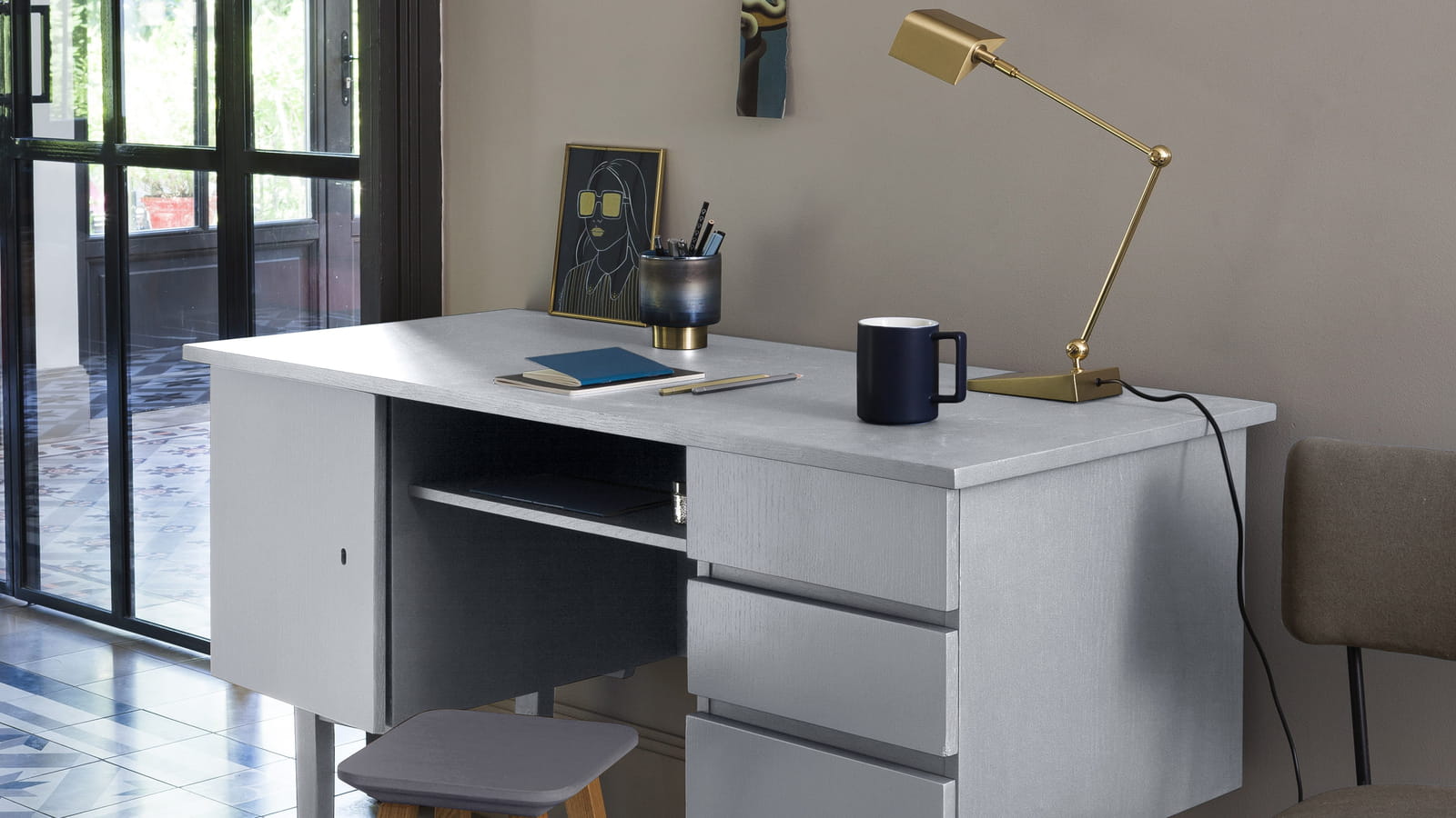 Bureau rétro