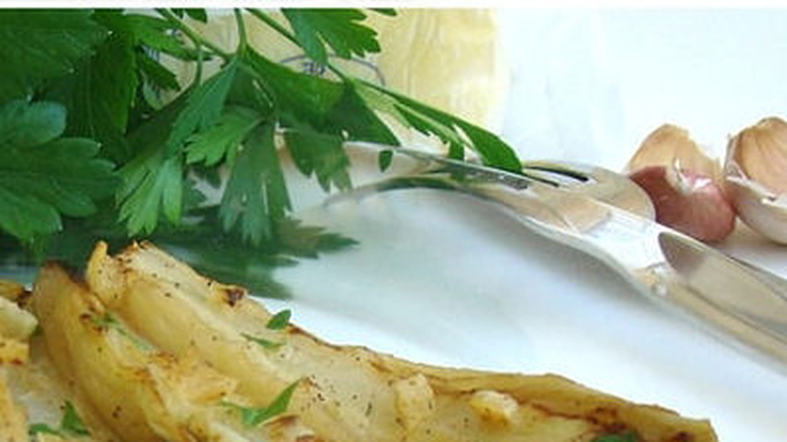 Endives braisées à l'ail fumé
