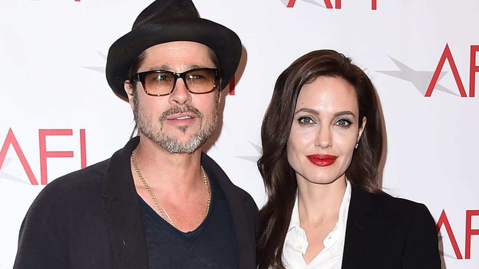 Angelina Jolie et Brad Pitt 
