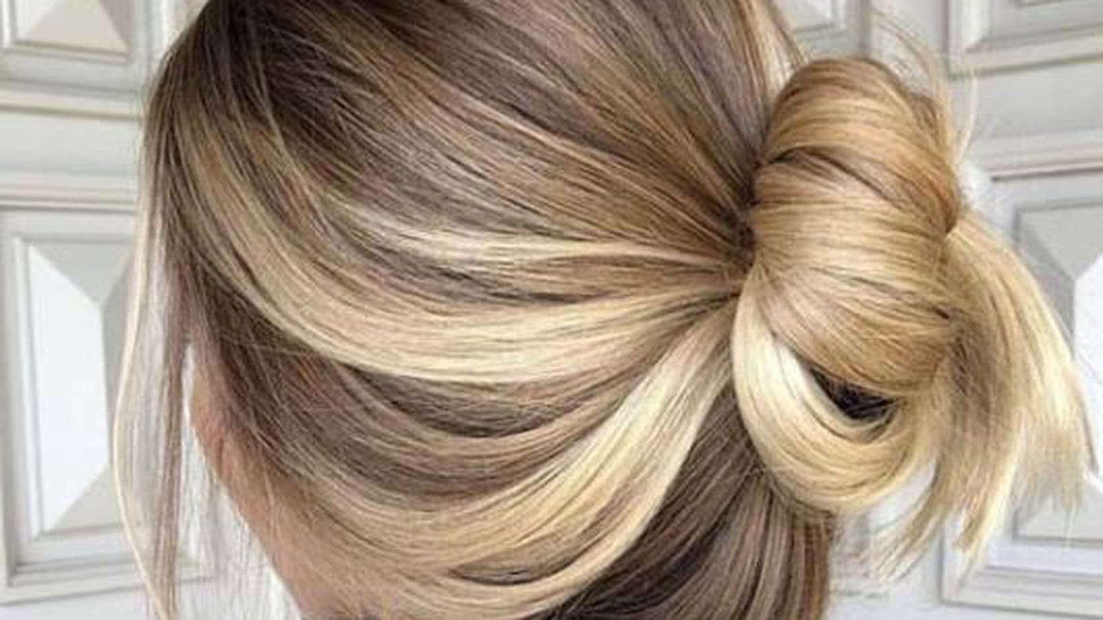 Ombré bun