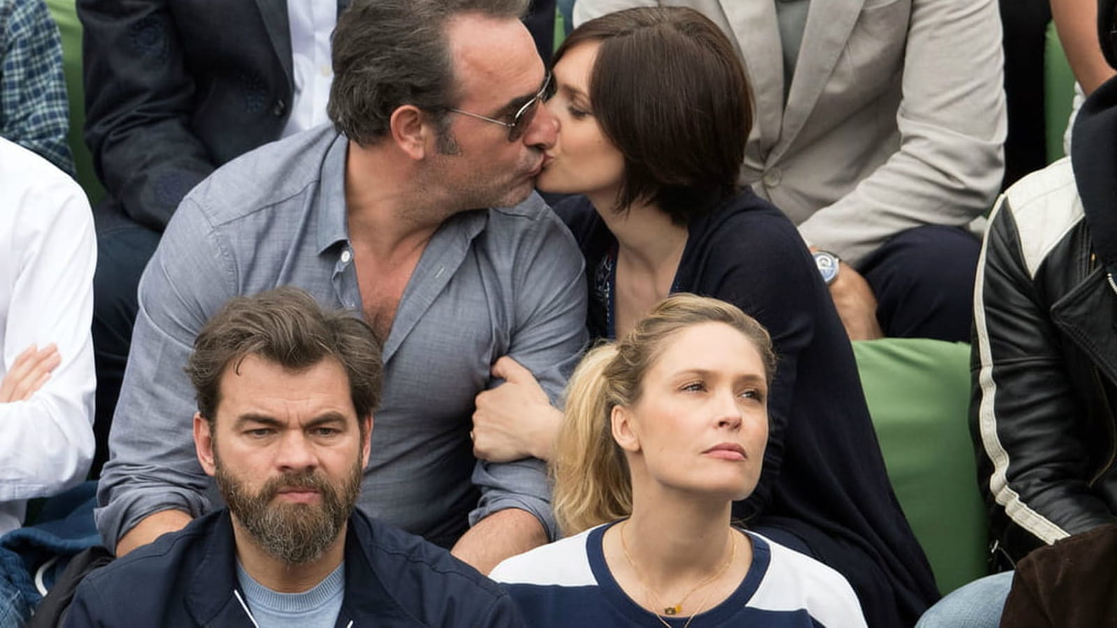 Jean Dujardin et Nathalie Péchalat 