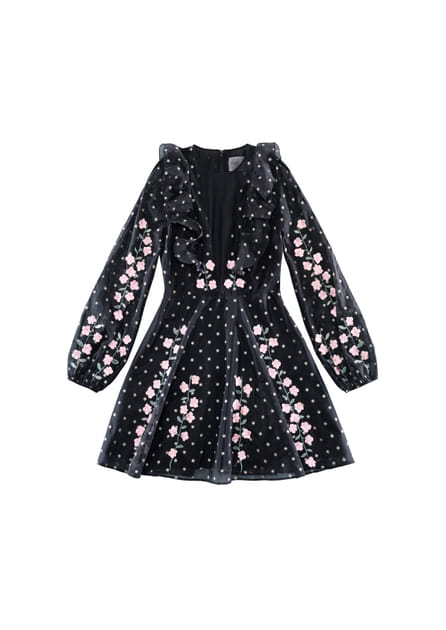 Robe à pois collection Giambattista Valli x H&M hiver