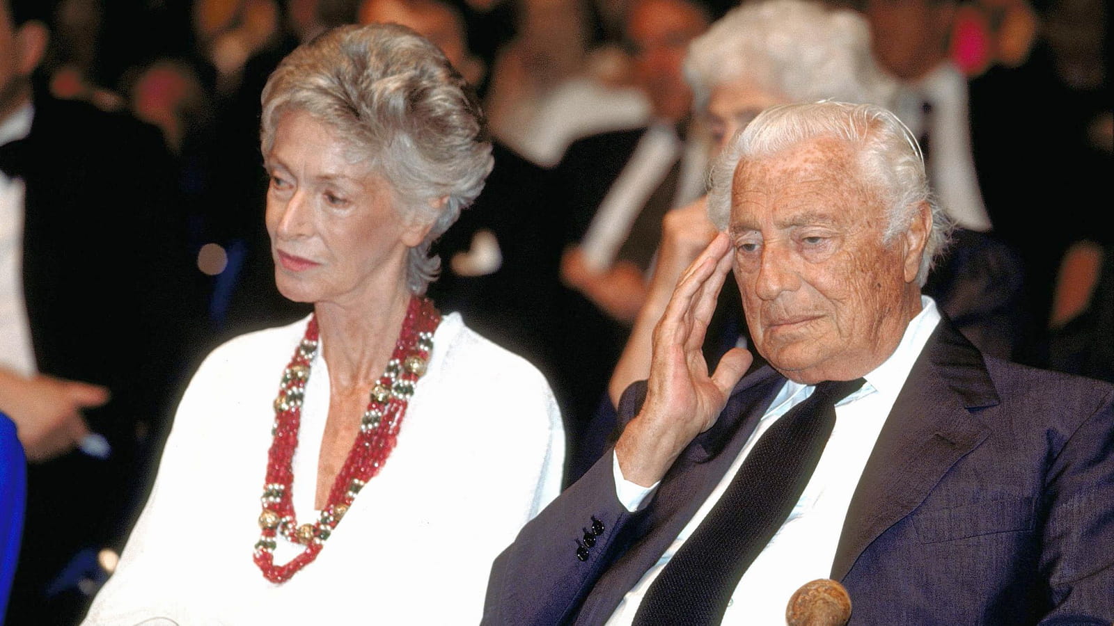 Marella Agnelli et Gianni Agnelli 