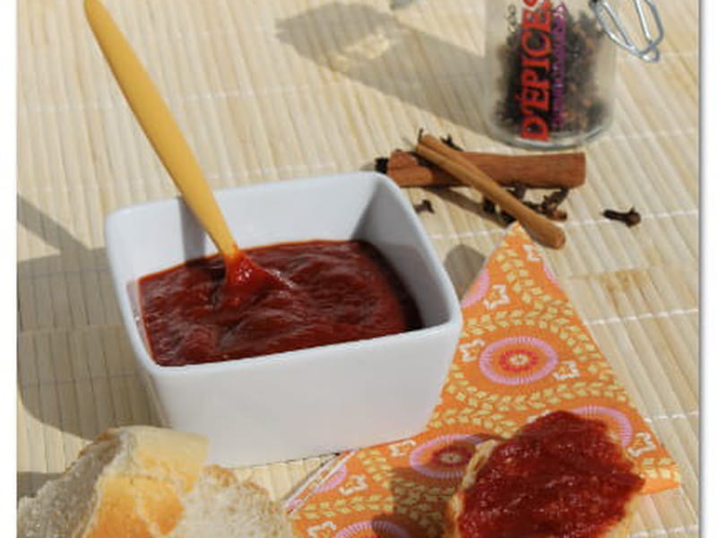 Recette de Chutney de tomates épicé