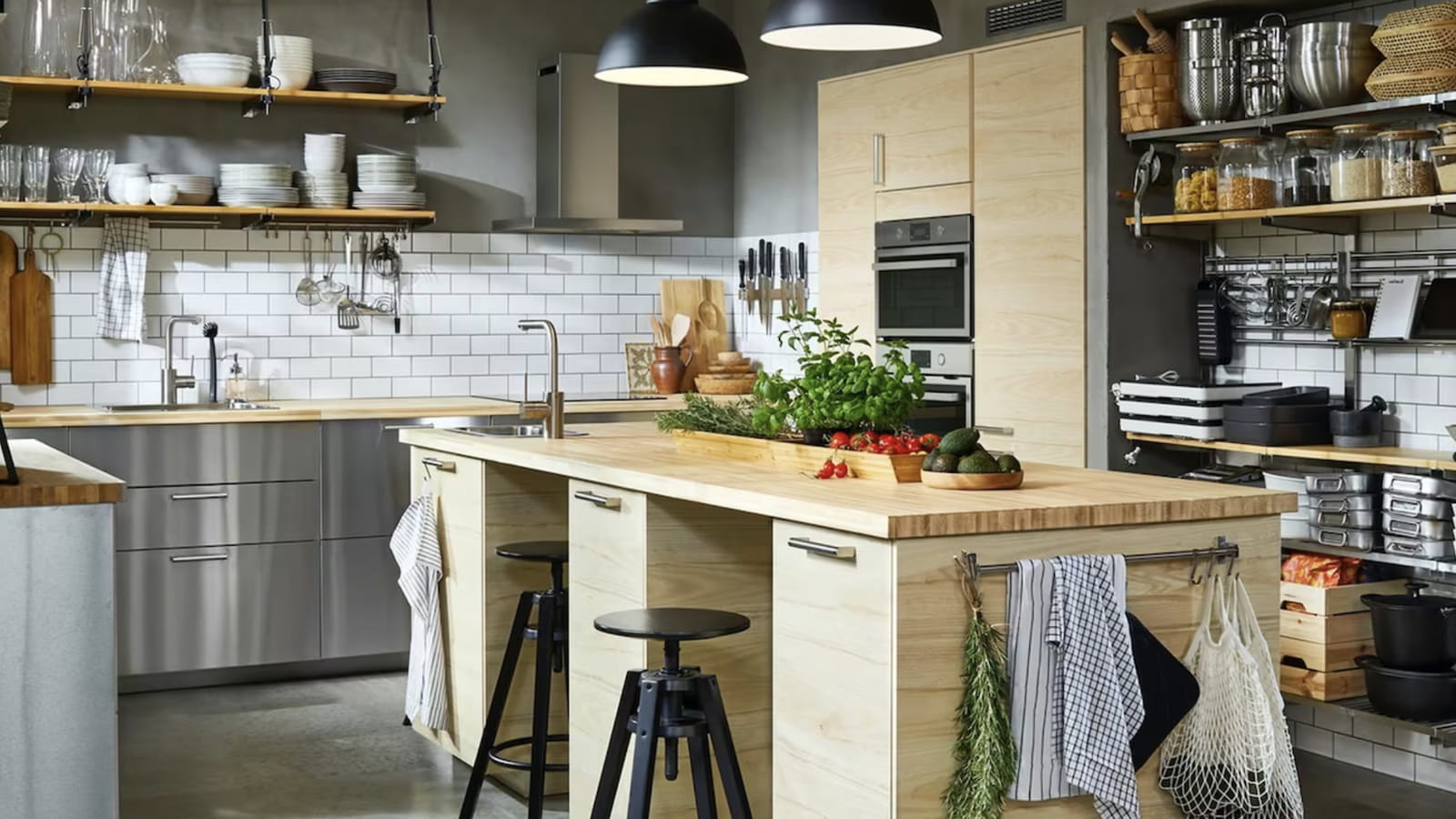 Inox et bois