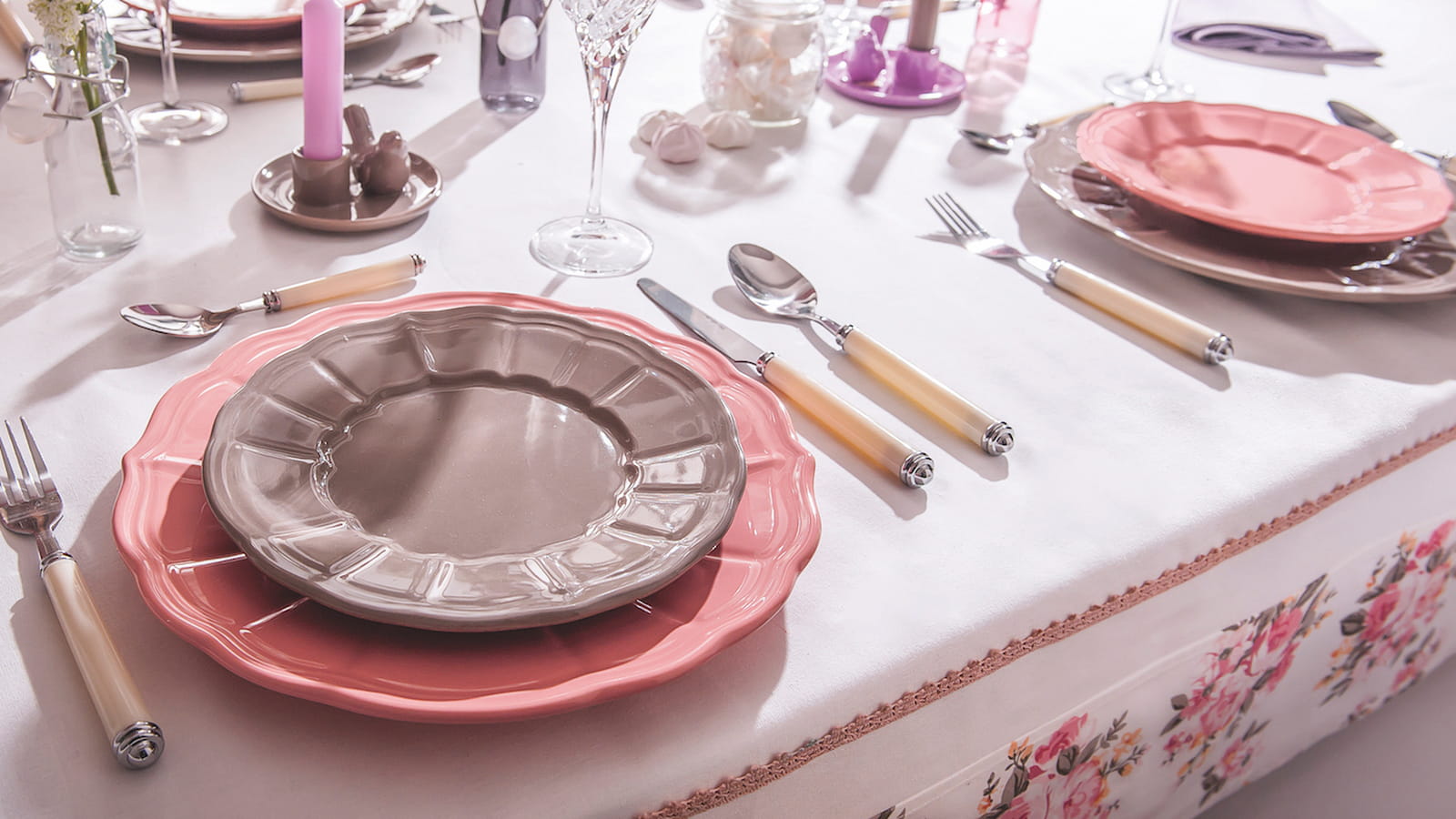 Vaisselle pas cher romantique