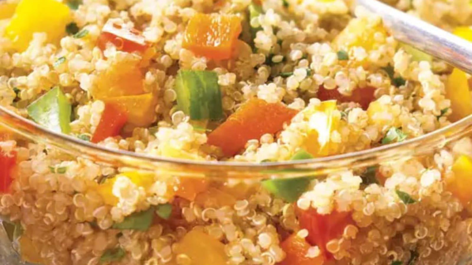Taboulé de quinoa aux poivrons