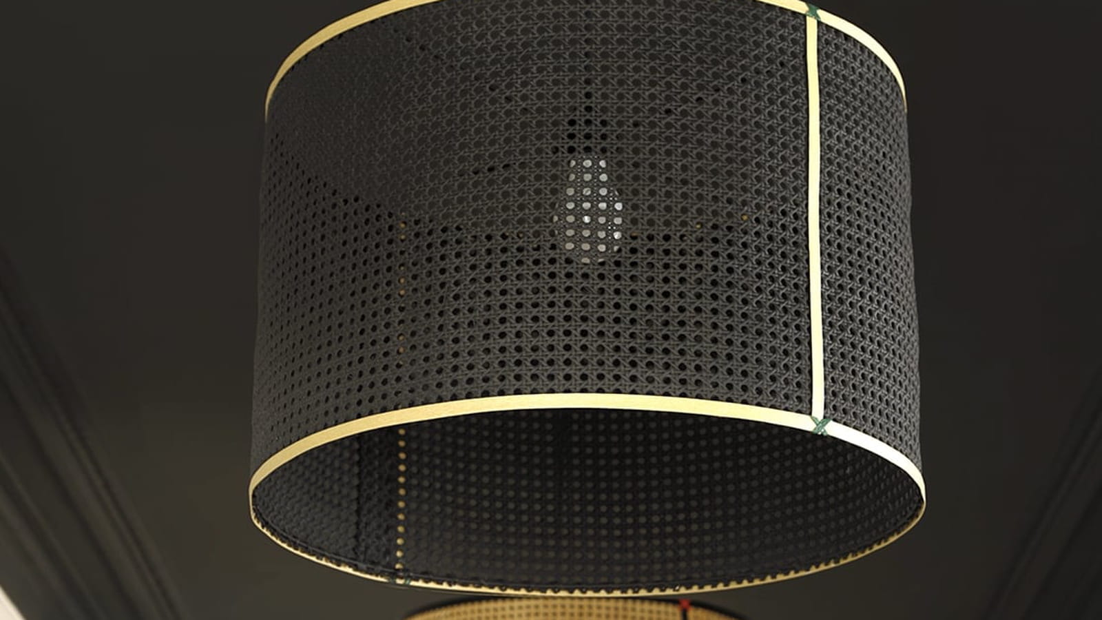Suspension Paille-en-Queue par Unum Design