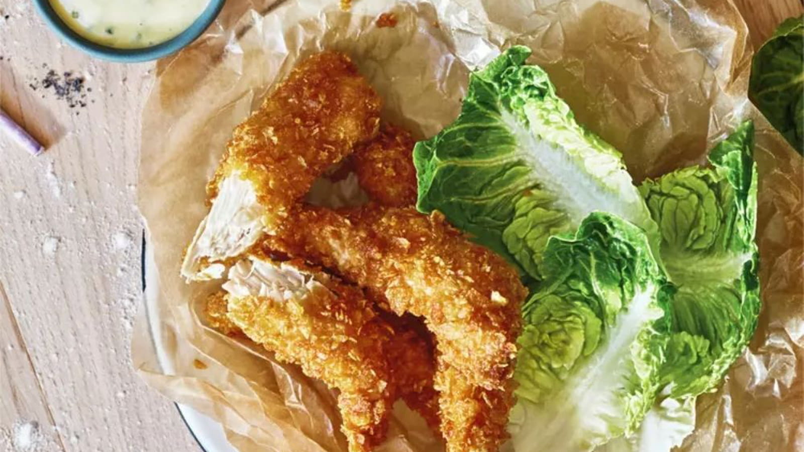 Poulet pané aux Corn Flakes par Alexandre Arnal