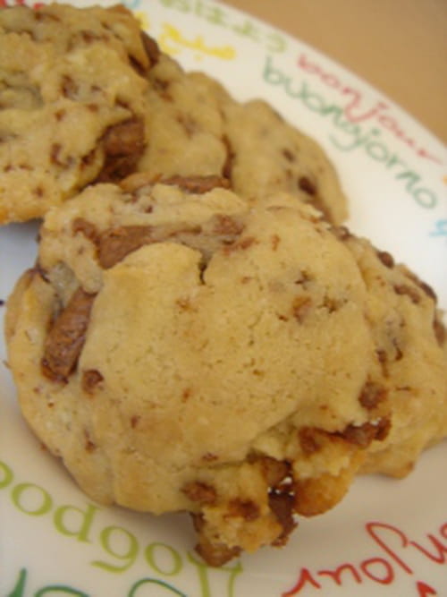 Cookies au café et chocolat