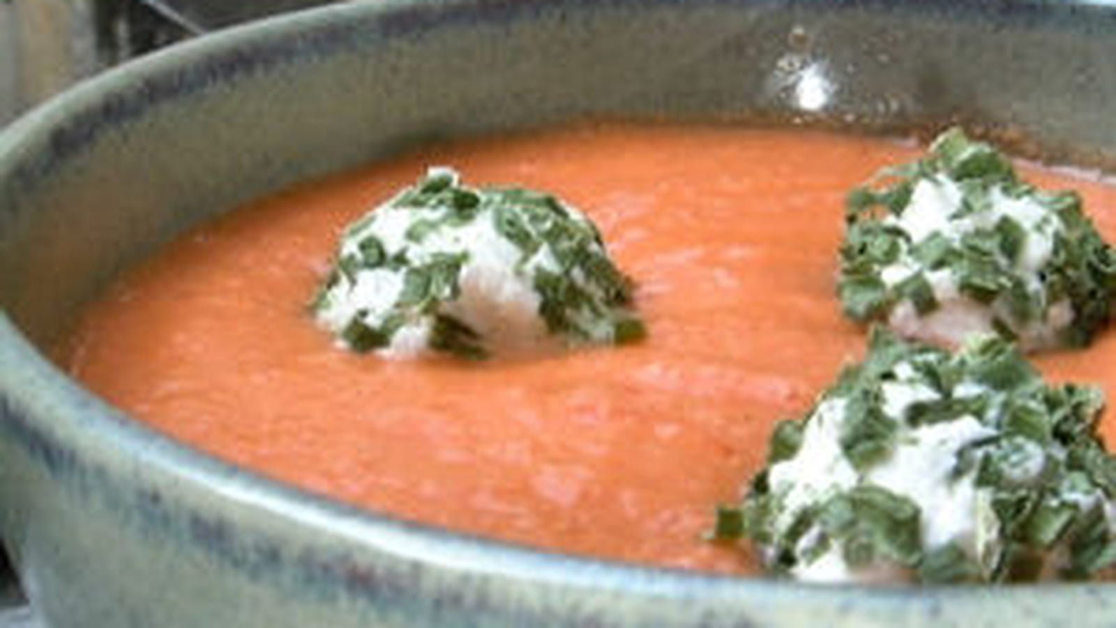 Gaspacho chèvre