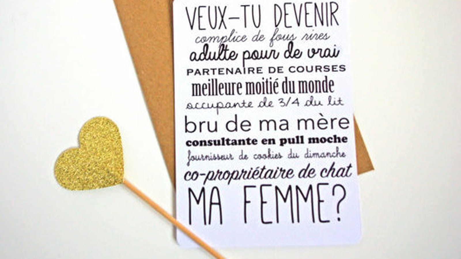 Une carte postale