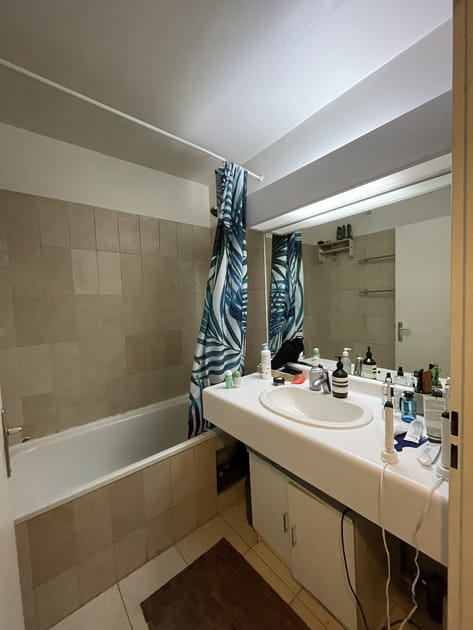 Avant&nbsp;: une salle de bains terne et d&eacute;mod&eacute;e
