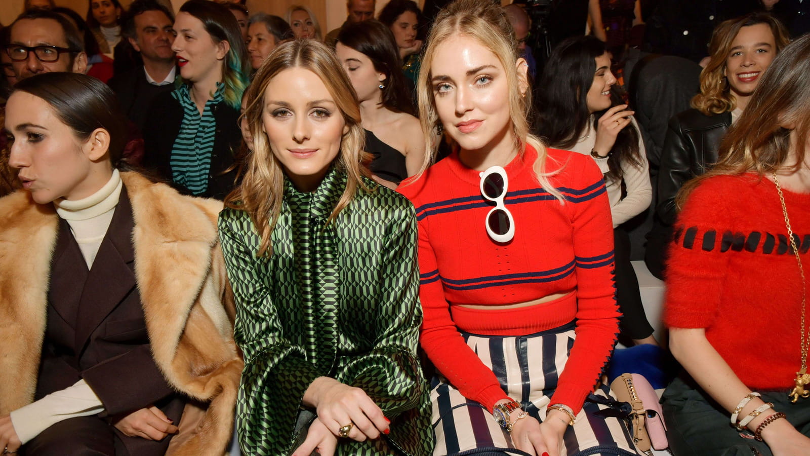 Olivia Palermo et Chiara Ferragni