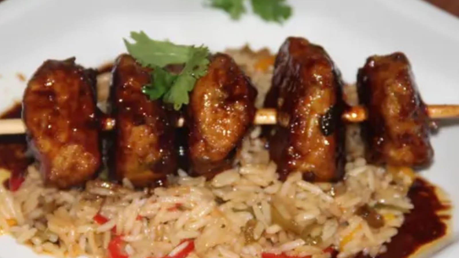 Tsukune, boulettes de poulet laquées à la sauce douce