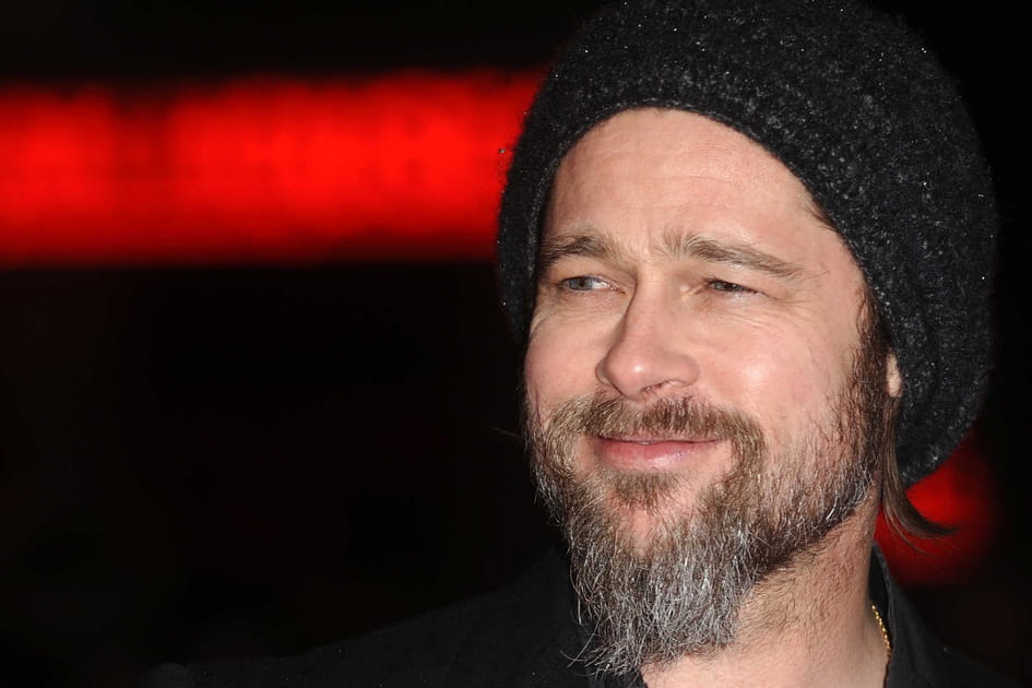 La barbe poivre et sel de Brad Pitt