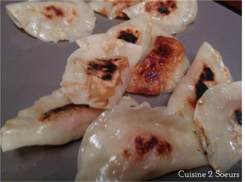 Raviolis Gyozas japonais