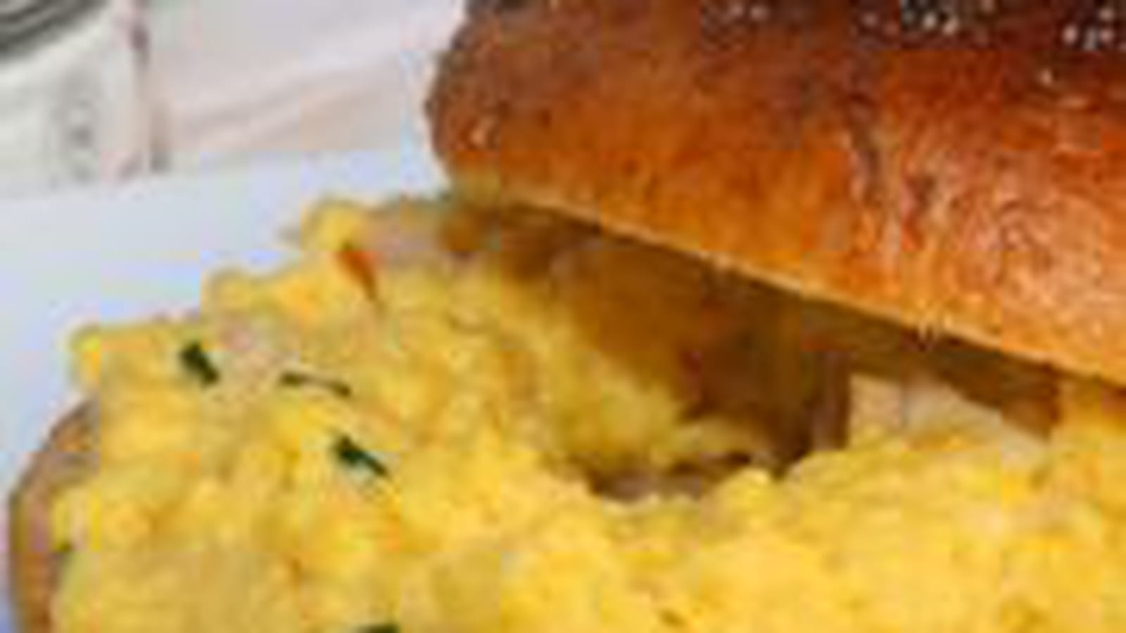 Bagels gratinés oeufs et jambon