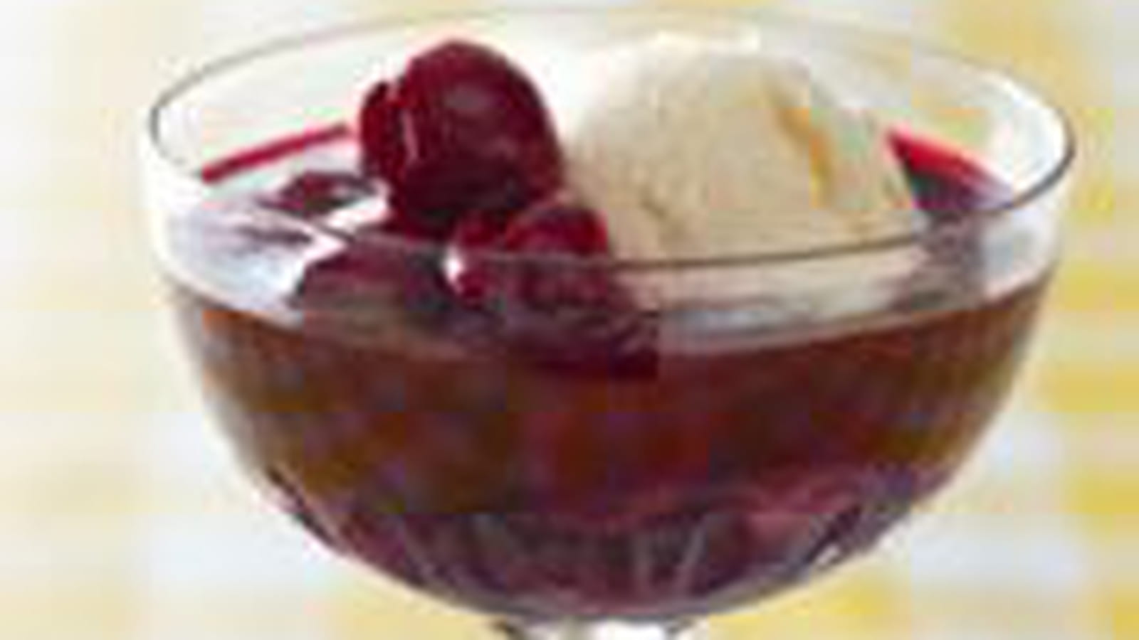 Soupe de cerises aux épices