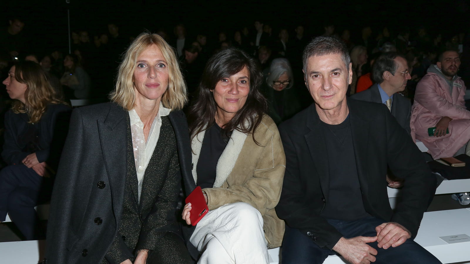 Sandrine Kiberlain, Emmanuelle Alt et Etienne Daho