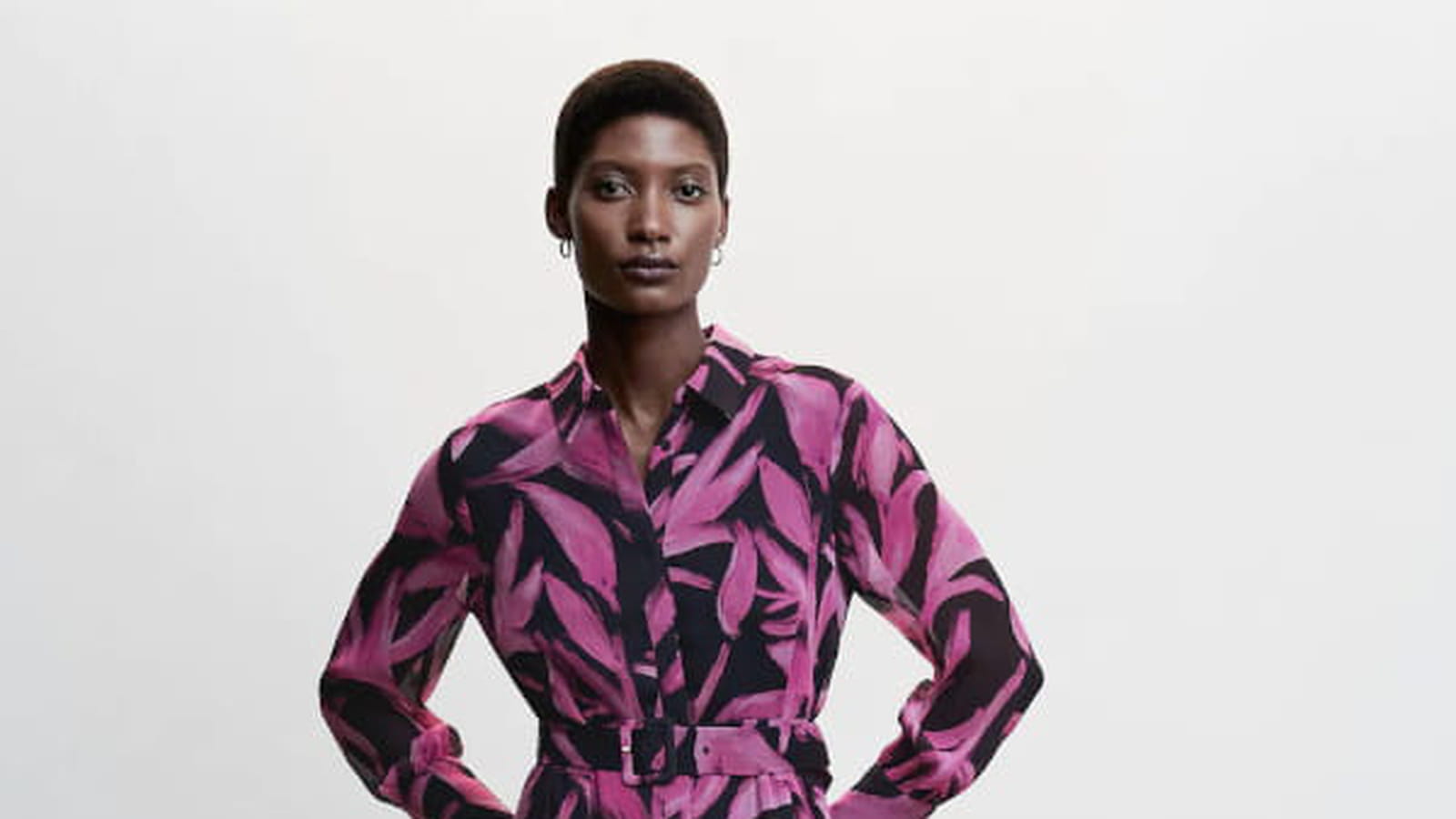 Robe boutonnée Mango 