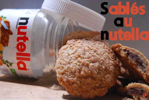 Sablés au Nutella (Sablé dessert)