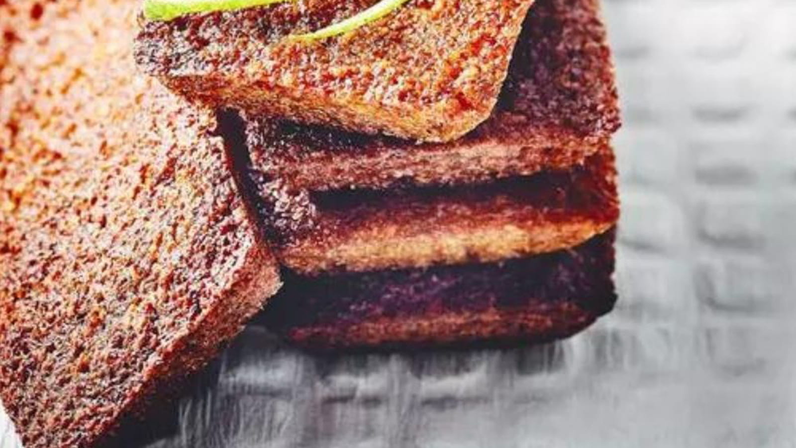 Financiers au citron vert sans sucre