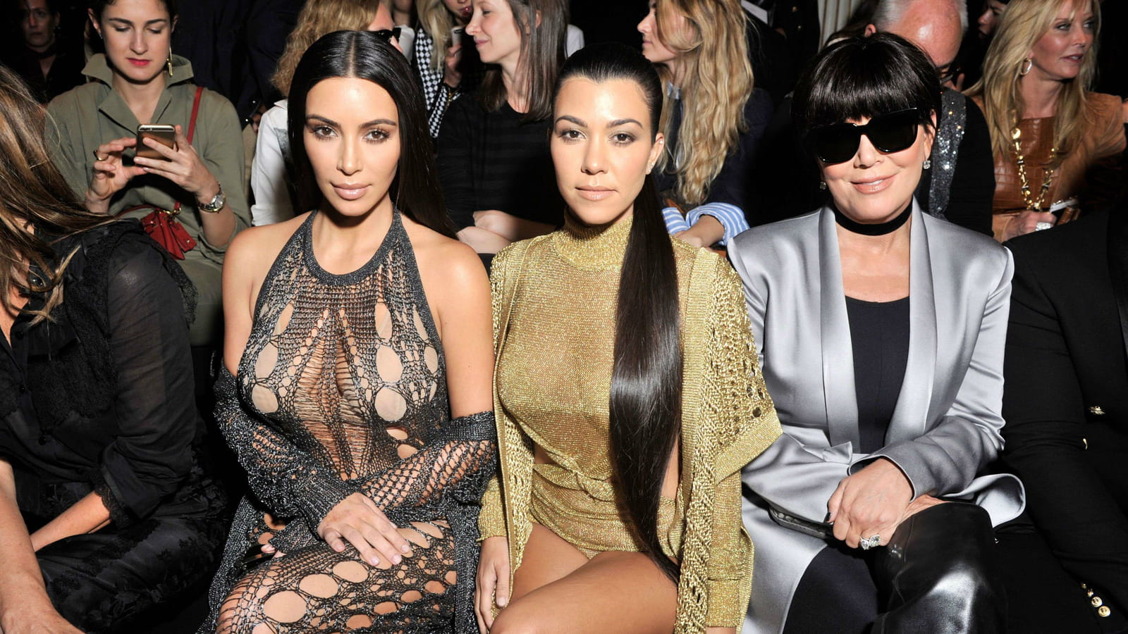 Kim Kardashian, Kourtney Kardashian et Kris Jenner 