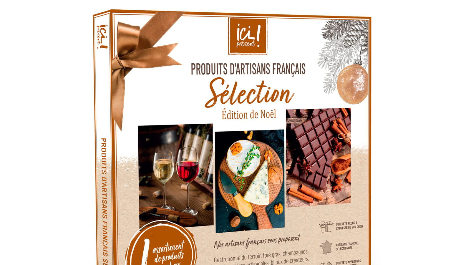 Coffret cadeaux d'Ici présent