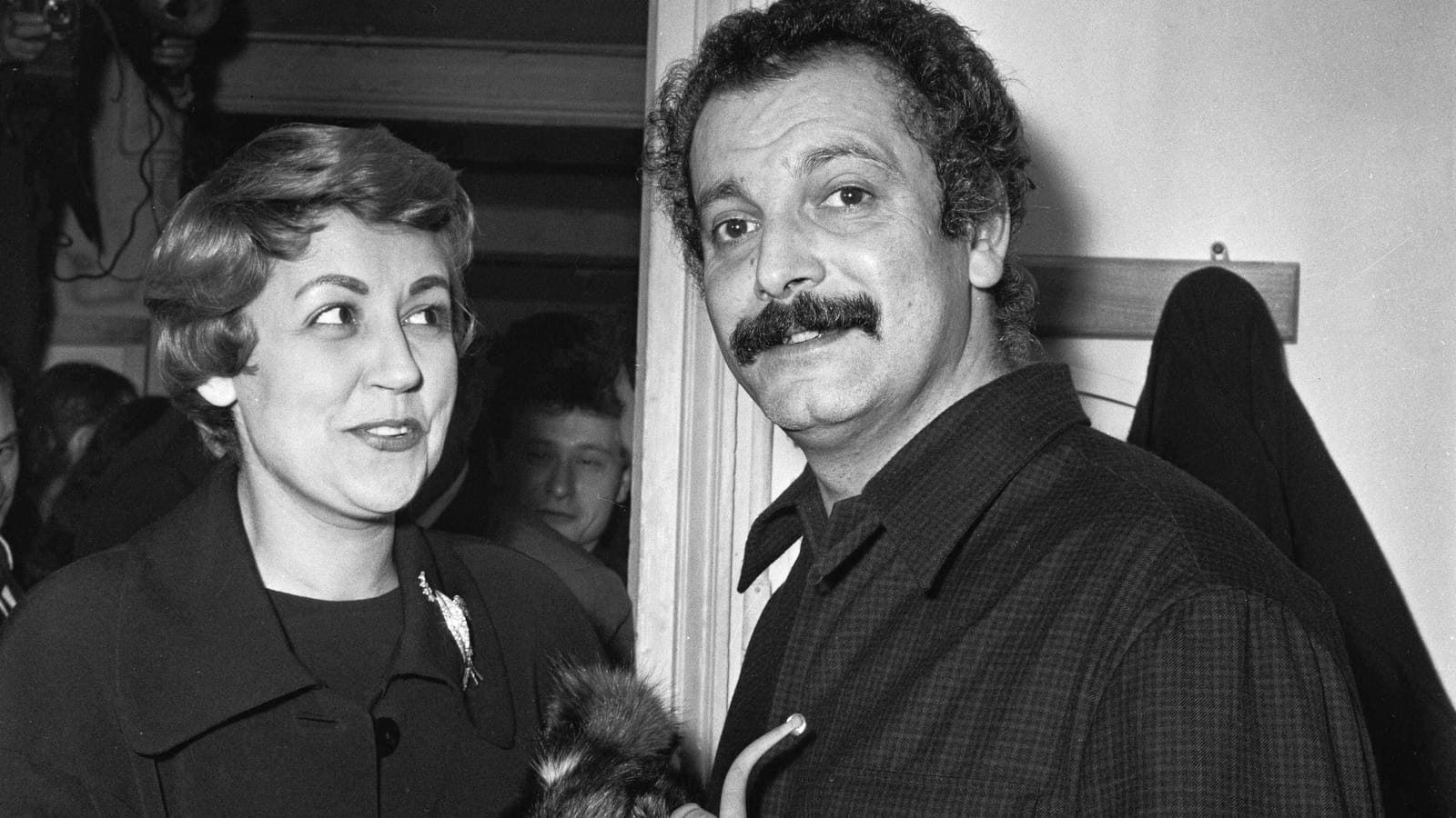 Suzy Delair et Georges Brassens en 1957