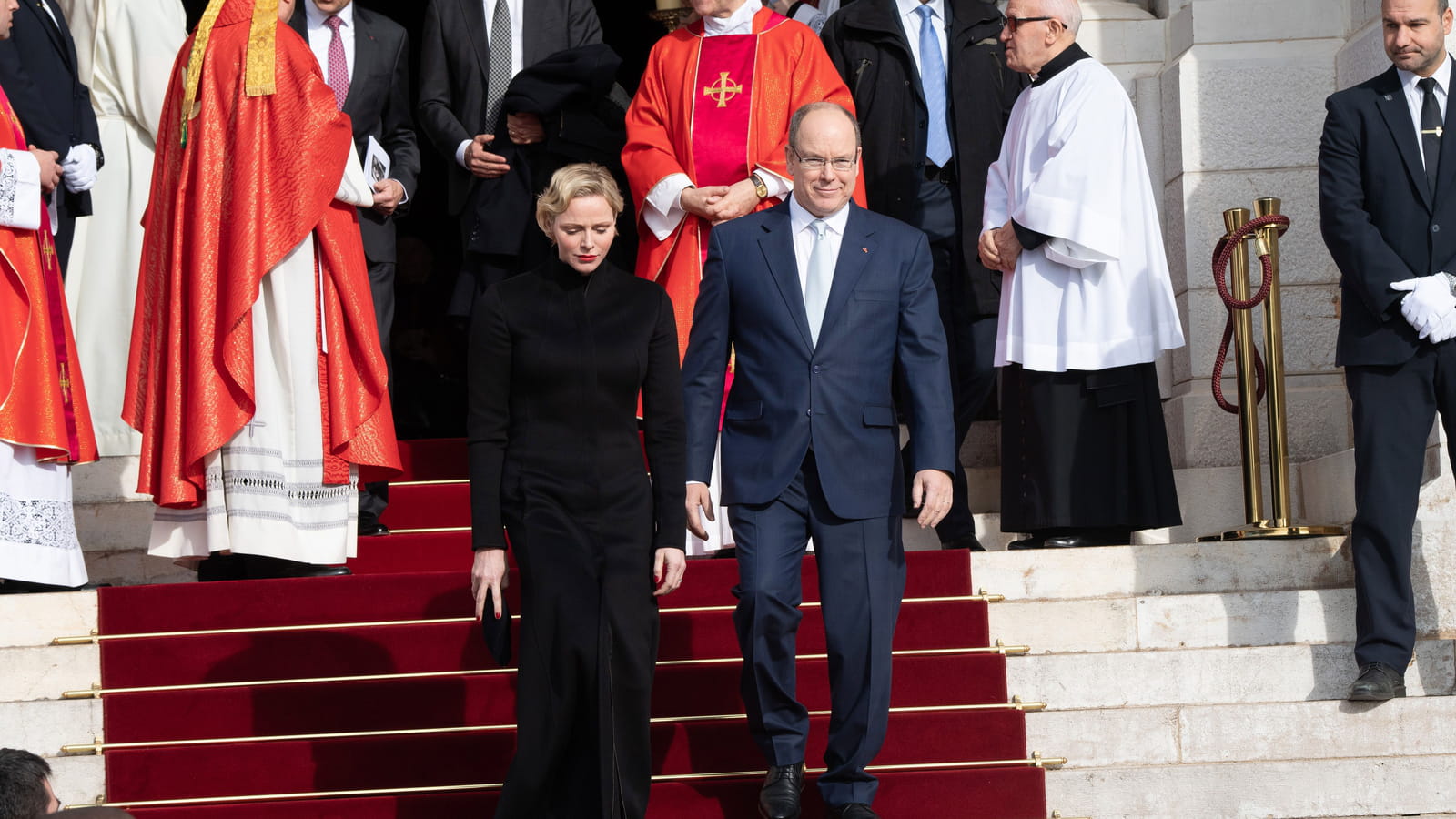 Charlene et Albert de Monaco