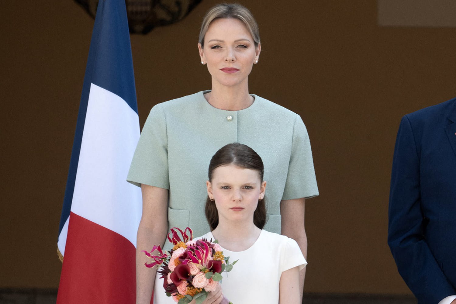 Gabriella from Monaco surprises with a very assertive fashion choice