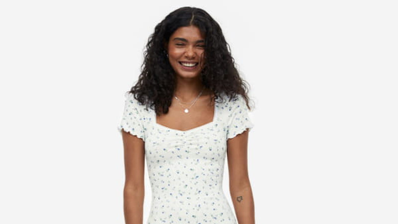 Robe en dentelle H&M 