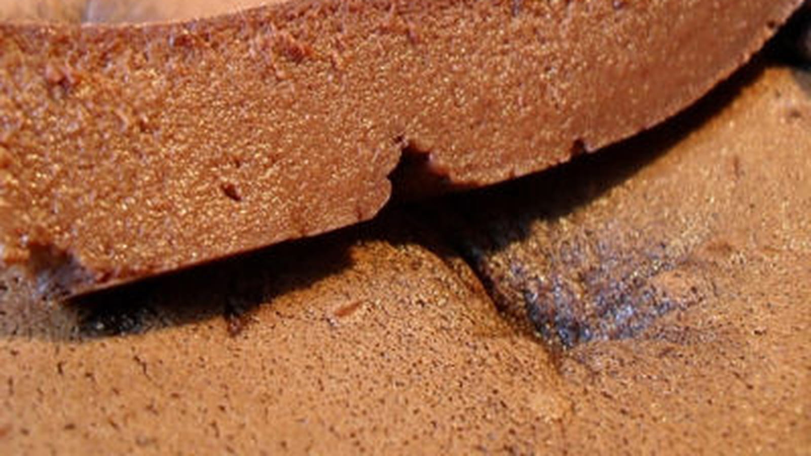 Flan au chocolat Noir